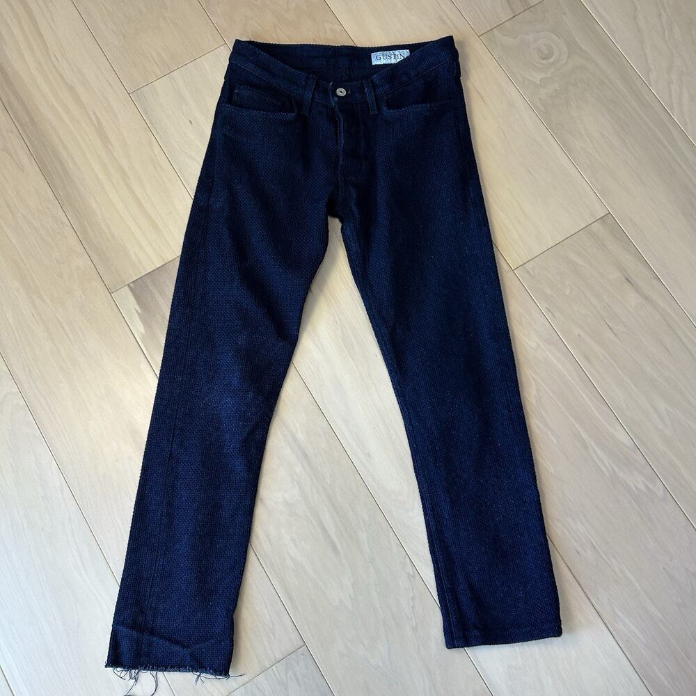 Gustin #341 Indigo Monster Sashiko 5 Pocket Pants *Flaw Men’s 29
